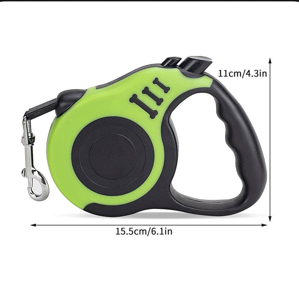 Pet Leash For Dog & Cat; Retractable Dog Leash Automatic Telescopic Tractor Dog Rope For Outdoors; dog leash Doba